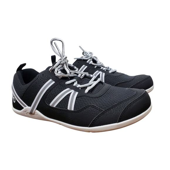 Xero Shoes - XERO Womens Prio Running Fitness Athletic Shoes US 9.5 Black White Barefoot NEW
